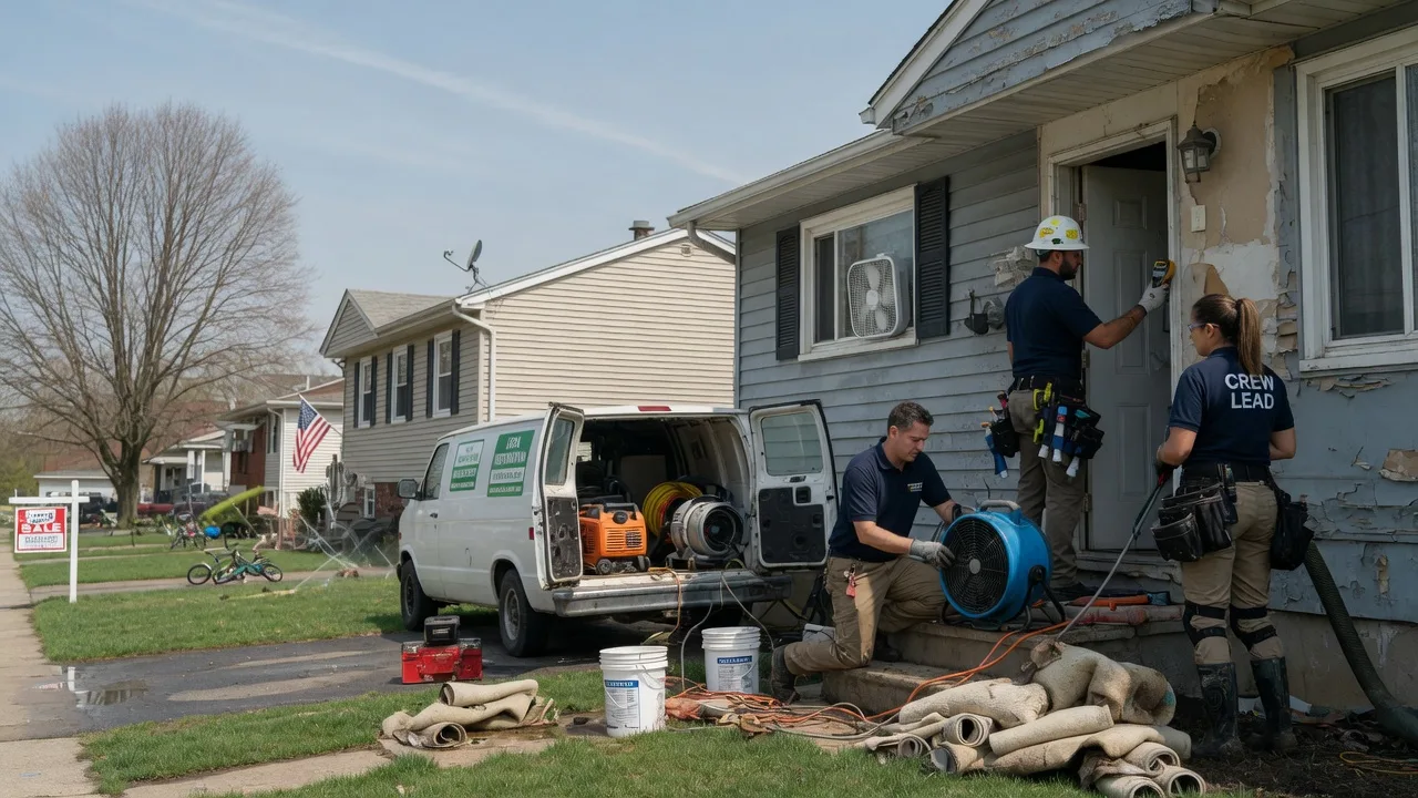 Flood Cleanup in Scottsburg, NY near me
